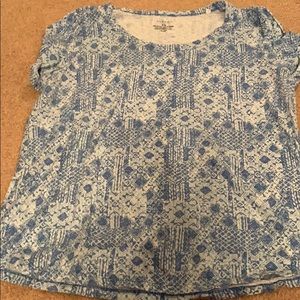 Sonoma Blue printed top